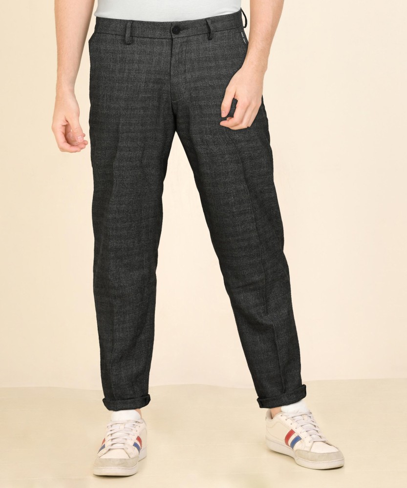 LP Trousers  Chinos Louis Philippe Grey Ath Work Trousers for Men at  Louisphilippecom