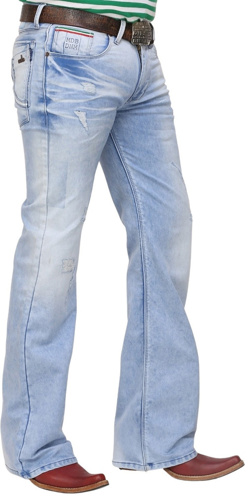 Mode De Base Italie Boot-Leg Men Light 