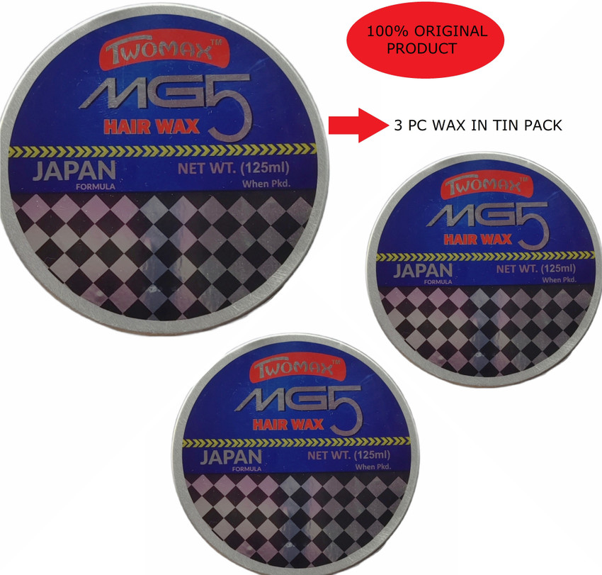TWO MAX 3PC ORIGINAL MG5 HAIR WAX (3 PCS) TIN PACK Hair Gel - Price in India, Buy TWO MAX 3PC ORIGINAL MG5 HAIR WAX (3 PCS) TIN PACK Hair Gel Online TWO MAX 3PC ORIGINAL MG5 HAIR WAX (3 PCS) TIN PACK Hair Gel - Price in India, Buy TWO MAX 3PC ORIGINAL MG5 HAIR WAX (3 PCS) TIN PACK Hair Gel Online
