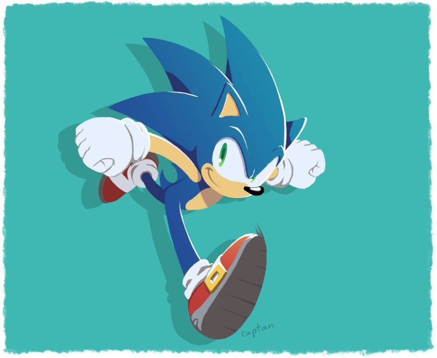Sonic Drawing Tutorial  How to draw Sonic step by step
