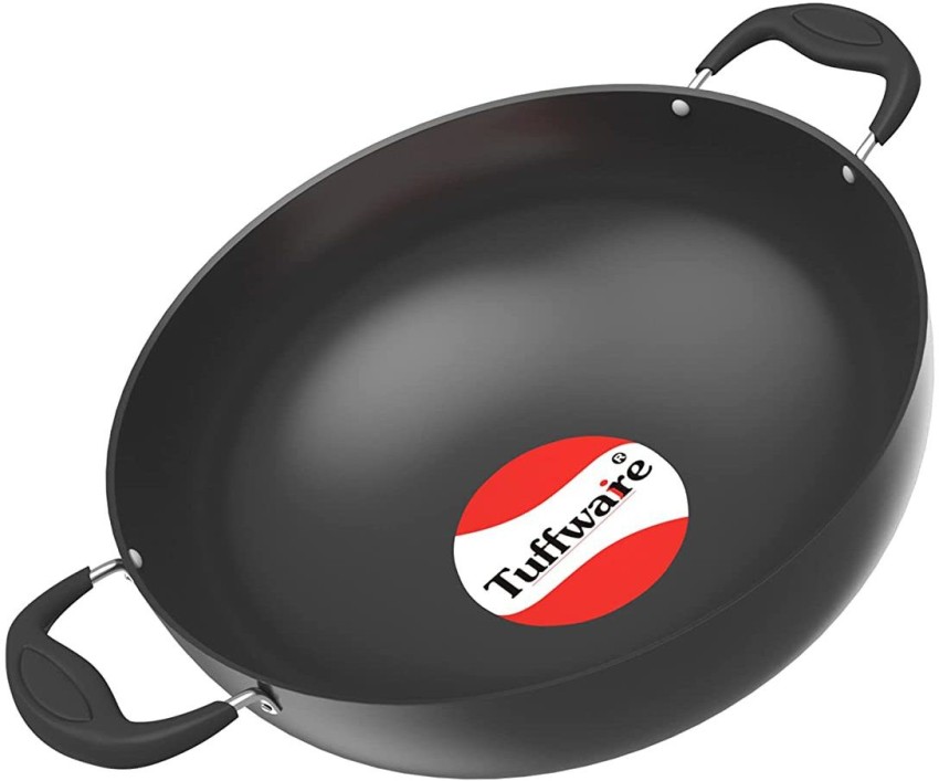 Hindalco Aluminium Kadai,Cookware Pan Size No-12, 3 mm,Aluminium  Kadai,Kadhai Pan,Frying Pan,kadai indian for frying