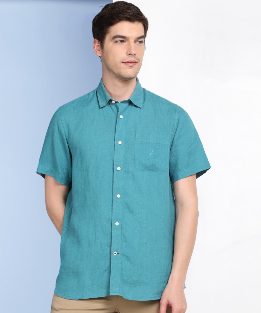 nautica silk shirt