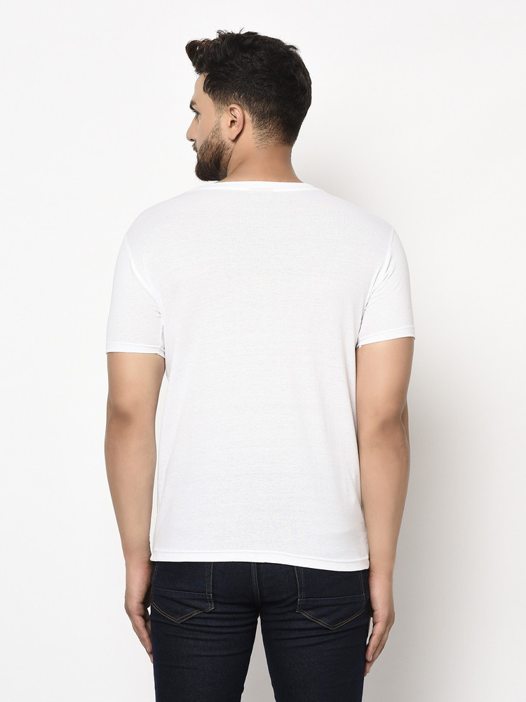 Buy Smartees Printed Men Round Neck 