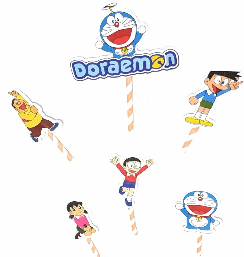 Cake Topper Cartoon Doraemon Cake Toys Doraemon - by Azim Bakery BCH Rawang