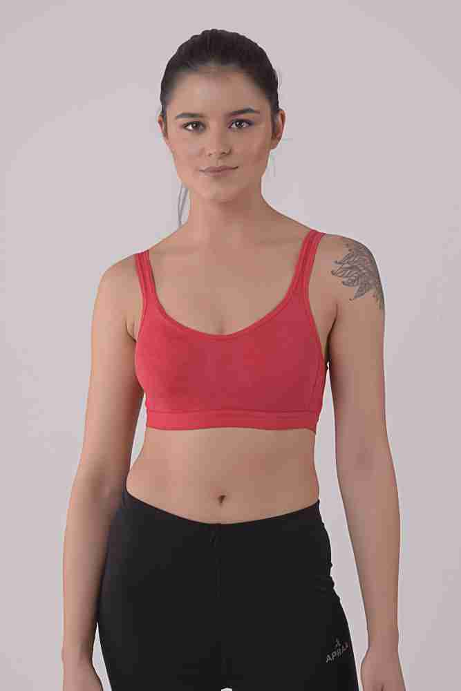 Apraa & Parma AF-3004 SP Women Sports Non Padded Bra - Buy Apraa & Parma  AF-3004 SP Women Sports Non Padded Bra Online at Best Prices in India