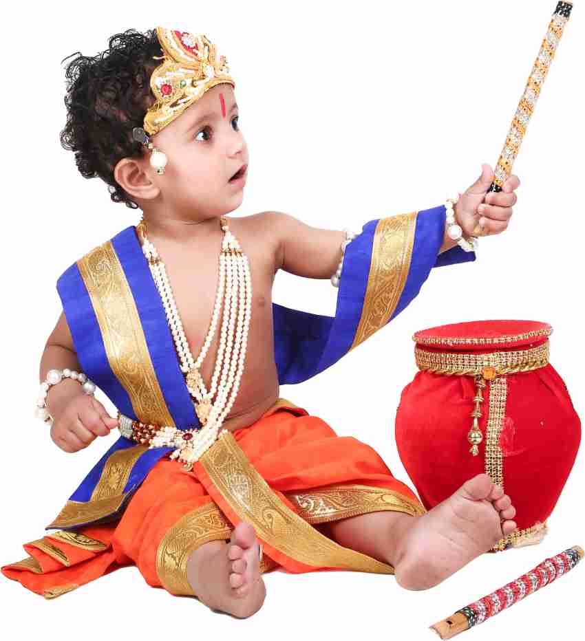 Raj Costumes Little Baby krishan ji kanha dress for Kids Boys ...