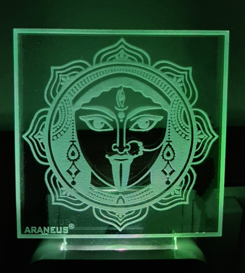 ARANEUS Durga Maa 3D Illusion LED Night Lamp For Home&Temple ...
