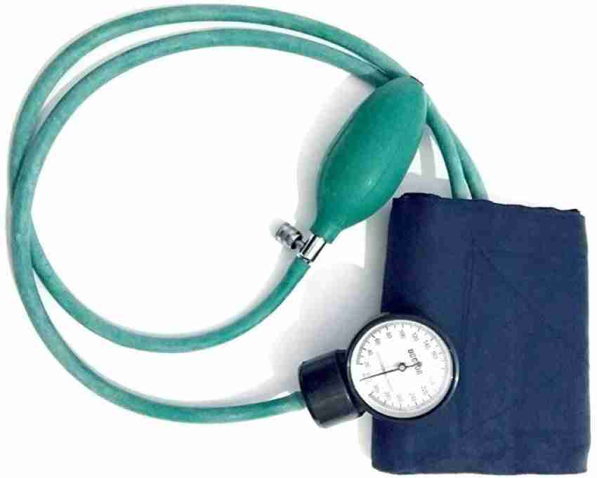 rsc healthcare Clock Dial Type Black Aneroid Palm Manual Professional  Sphygmomanometer & Pressure Gauge Blood Pressure