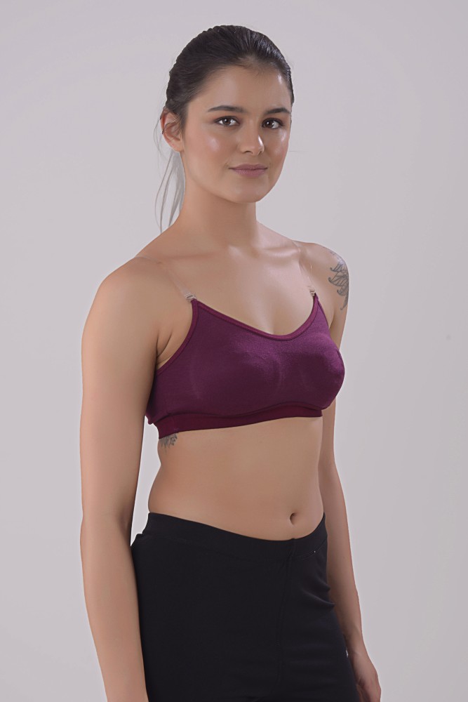 CLOUDTEN Detachable, soft and comfortable sports bra Women Everyday Lightly  Padded Bra - Buy CLOUDTEN Detachable, soft and comfortable sports bra Women  Everyday Lightly Padded Bra Online at Best Prices in India