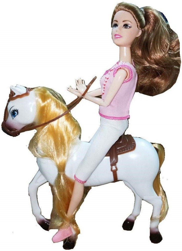 big barbie horse