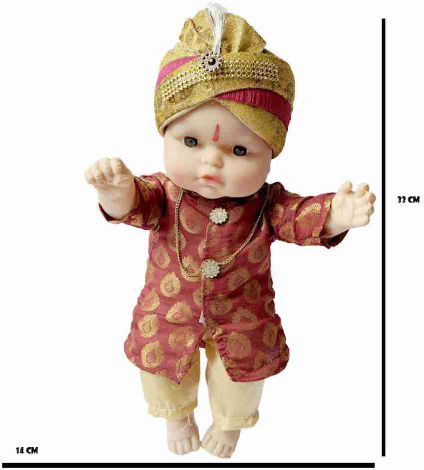 ANANYA CREATIONS Indian Groom King Dulha Doll Attracted Toy For ...