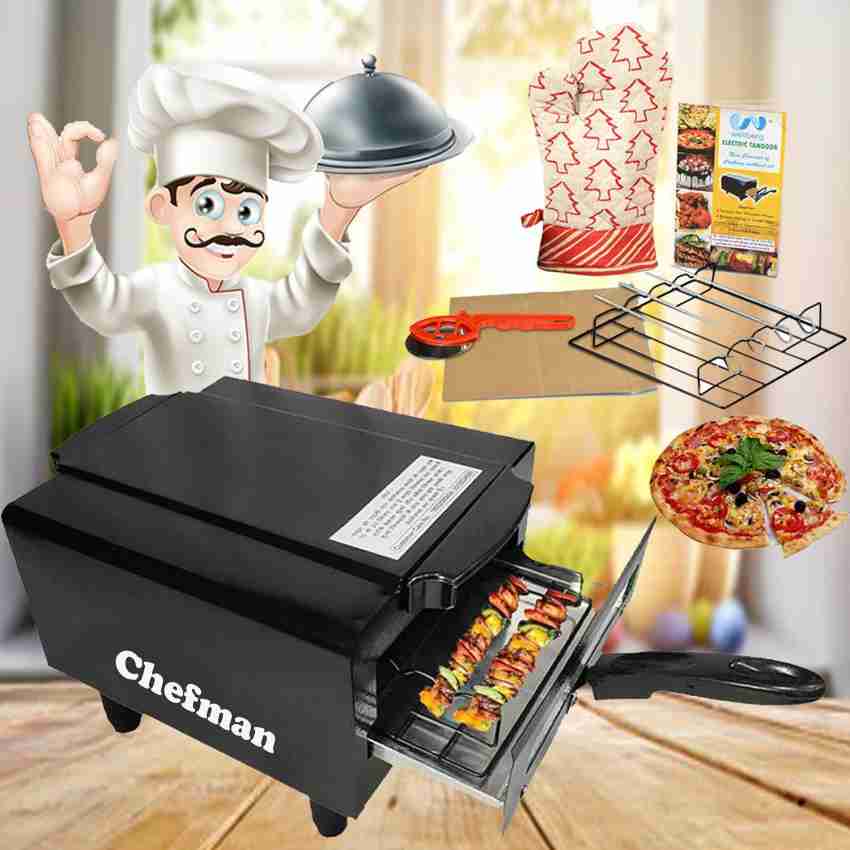 Chefman Electric tandoor & Grill 14 INCH ( BLACK ) For Naan and Roti Electric  Tandoor Price in India - Buy Chefman Electric tandoor & Grill 14 INCH (  BLACK ) For