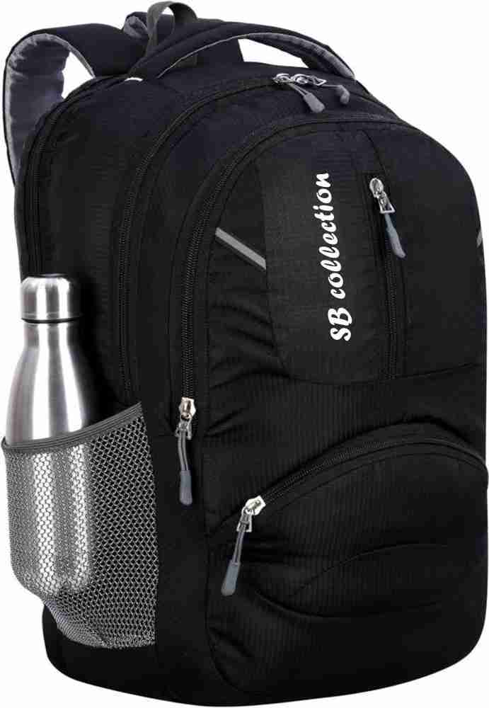 SBCOLLECTION Large 35 L Laptop Backpack black backpack casual unisex school  bag collage bag travel backpack bag laptop backpack bag Casual Backpack