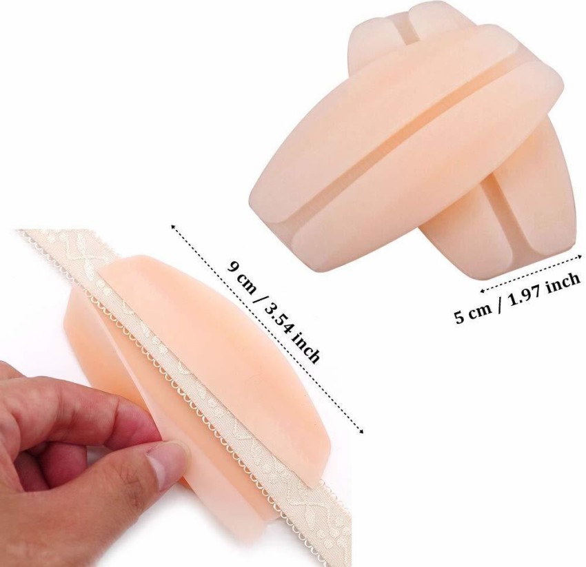 TRK HUB Women's Silicone Bra Strap Pain Relief Cushion Comfortable Non-slip  Shoulder Pad Silicone Push Up Bra Petals Price in India - Buy TRK HUB  Women's Silicone Bra Strap Pain Relief Cushion