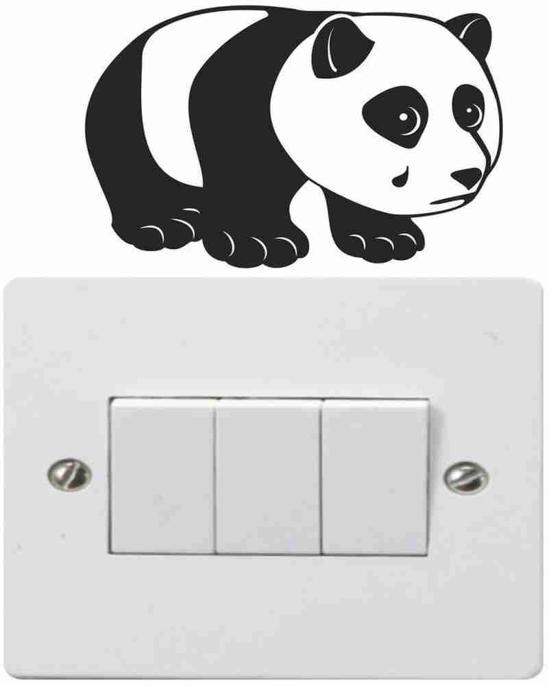 DreamKraft 10 cm Decorative Art Switch panel Cute Panda, Star ...