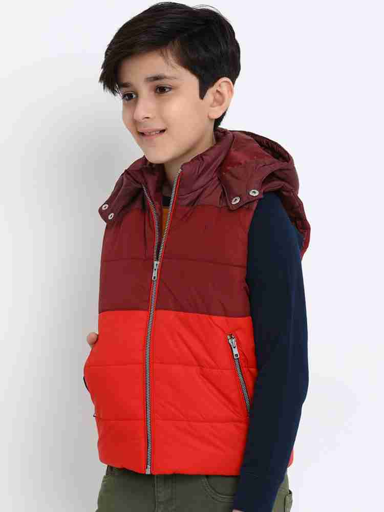 Unisex Solid Frost-Free Puffer Vest for Toddler