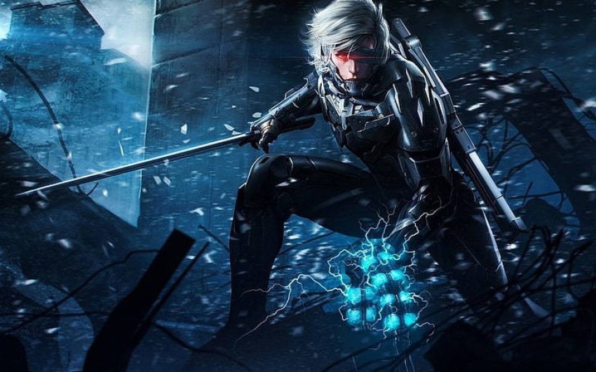 Raiden from Metal Gear Solid – Game Art