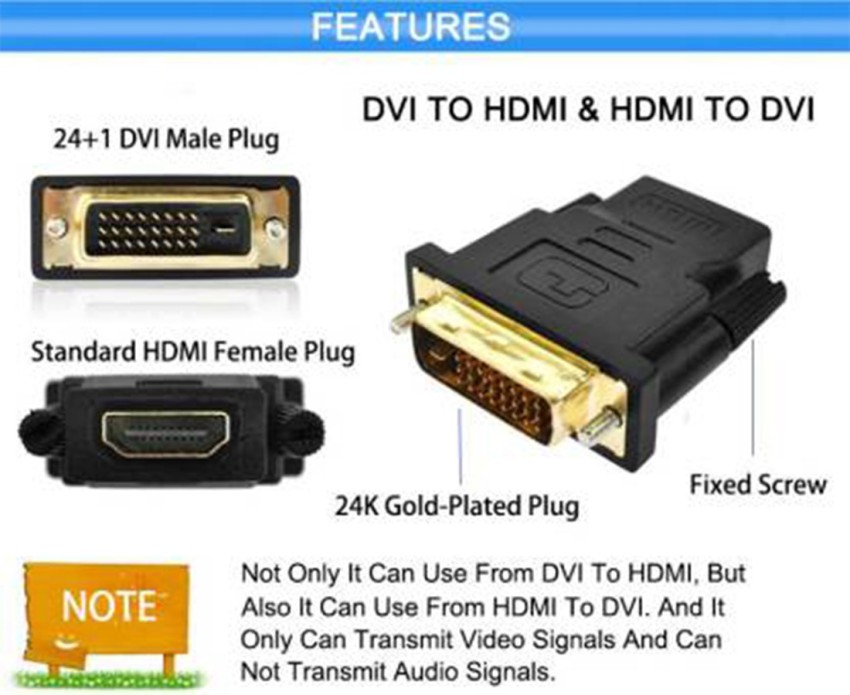 Cable dvi a discount hdmi