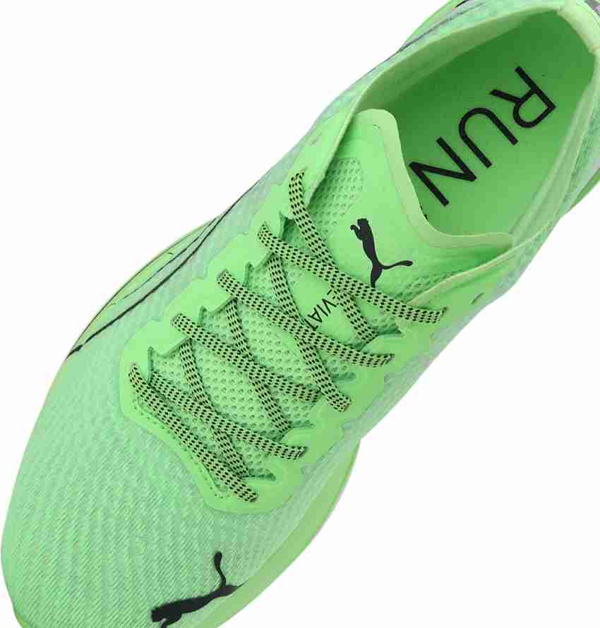 puma green tennis shoes