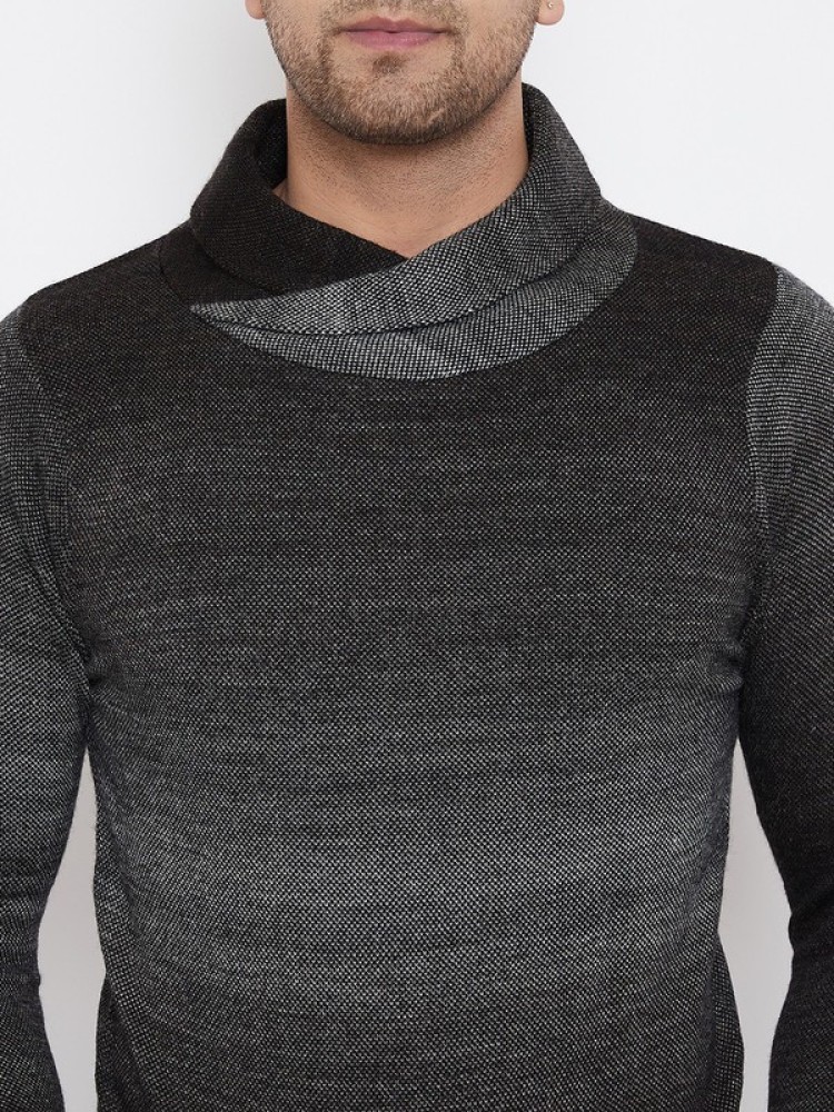 Cowl-Neck Full-Sleeve Pullover