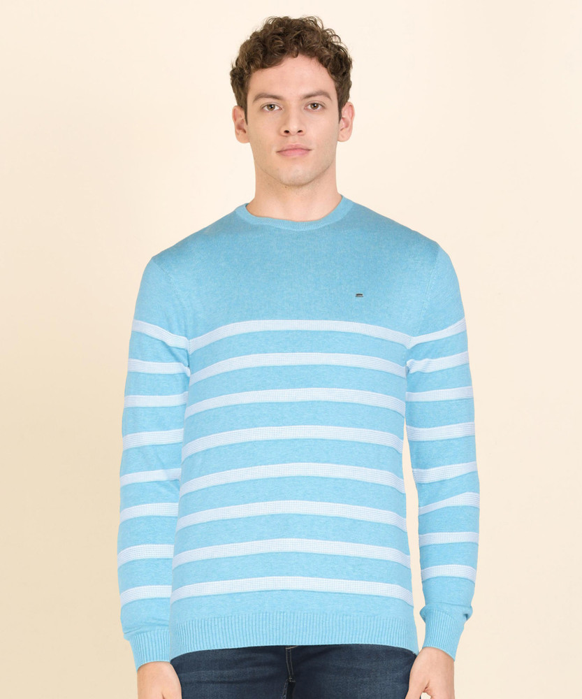 Buy KILLER Striped Crew Neck Casual Men 