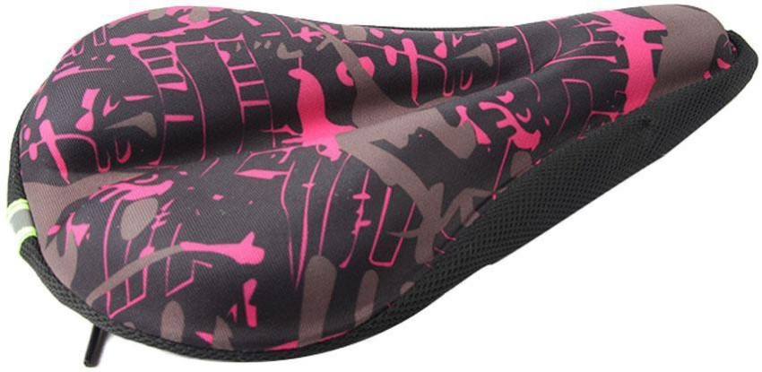 Pink gel best sale bike seat cover