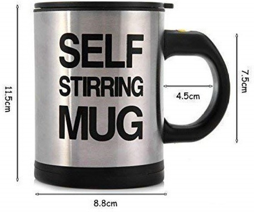 Electric Self Stirring Coffee Mug Cup Automatic Self Mixing Spinning  Stainless