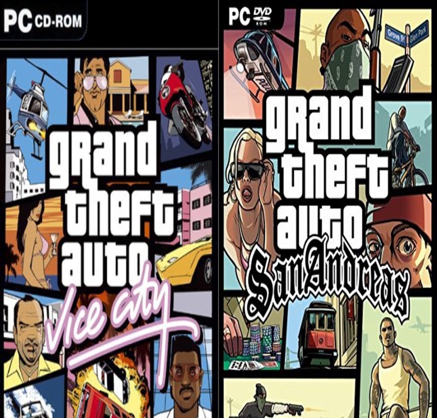 GTA COMBO (Vice City & San Andreas) - (FULL PC GAME) - Offline