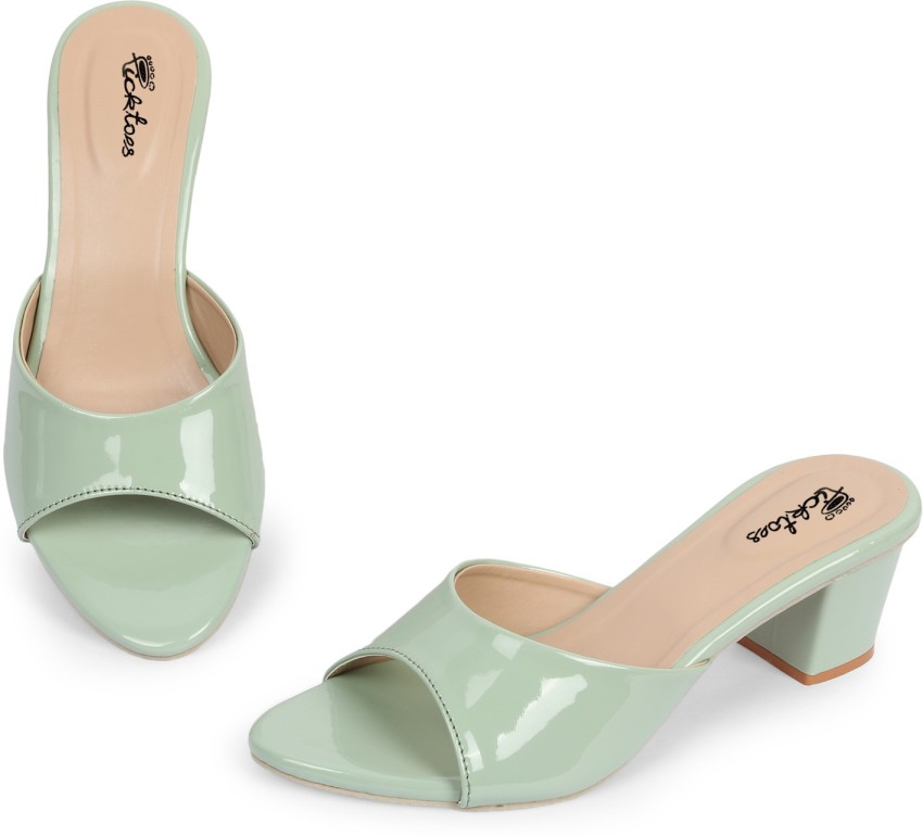 Discover 128+ light green heels best - esthdonghoadian