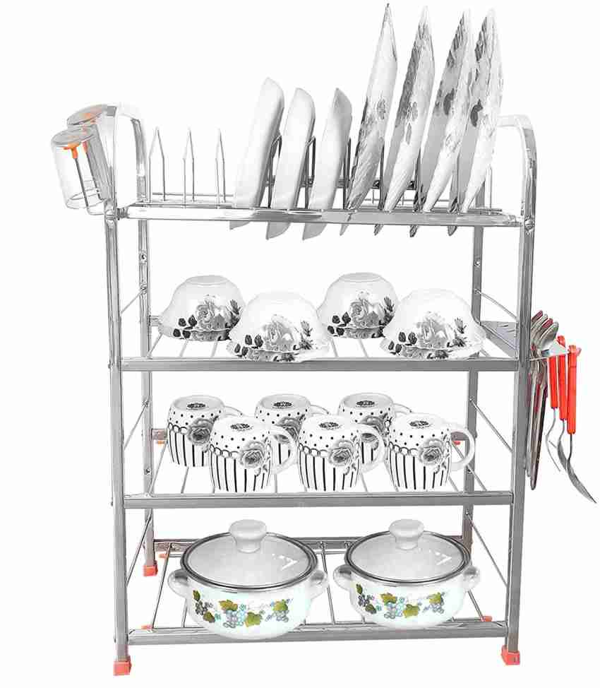 PALOMINO Utensil Kitchen Rack Steel 24*24 inch Wall Mount Modern Kitchen  Utensils Dish Rack Stainless Steel Kitchen Rack Utensil Rack Utensil Stand  (Steel) Steel Kitchen Rack (Steel) Price in India - Buy