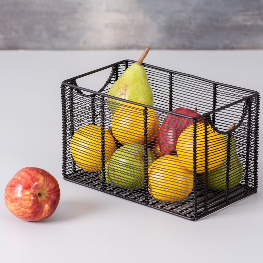 Nature's Nest Metal Fruit Basket