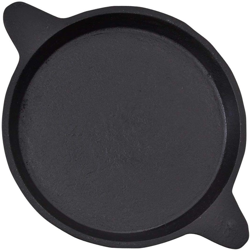 Cast Iron Cookware Set - Dosa Tawa (10Inch) + Skillet (1.5L)