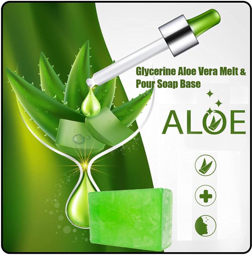 Melt Pour Soap Base - Aloe Vera