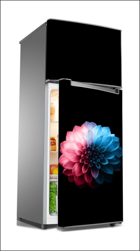 fcity.in - Paper Pebbles Adhul Flower Large Single Door Fridge Wallpaper And