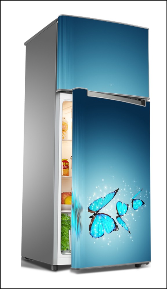 3D Fridge Door Self-Adhesive Decal Wall Sticker Refrigerator Wrap Decor  Nature | eBay