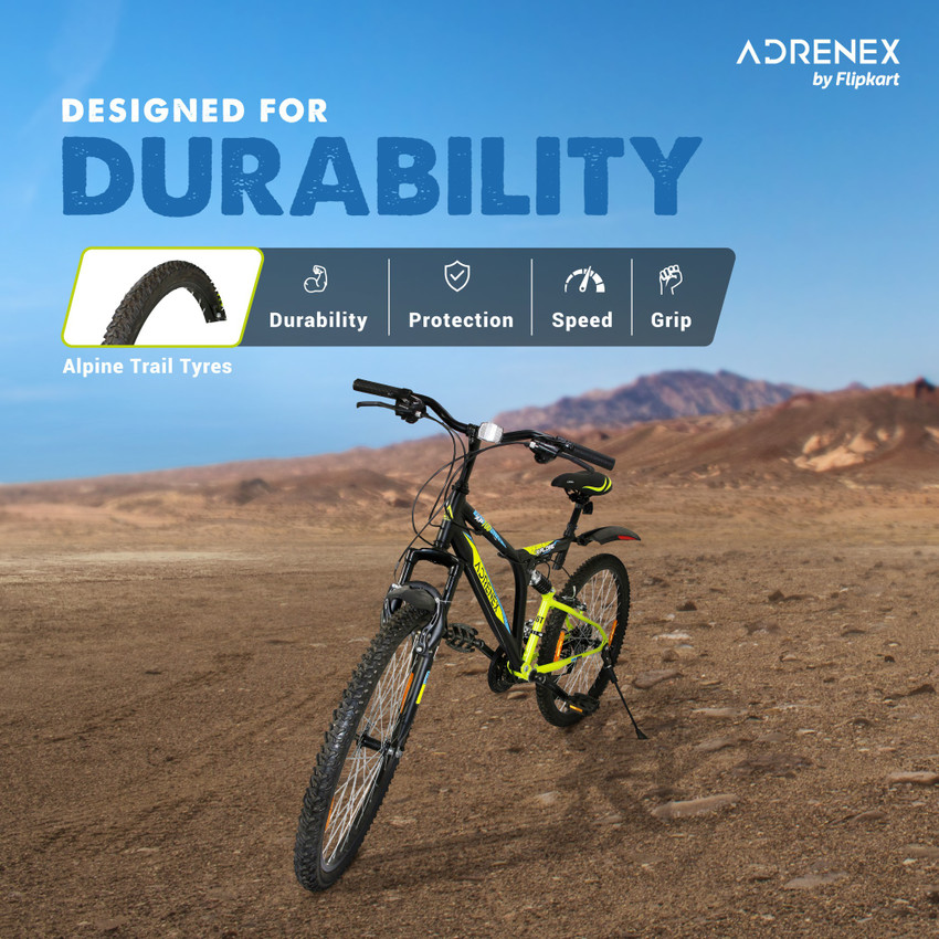 dual suspension cycle with gear