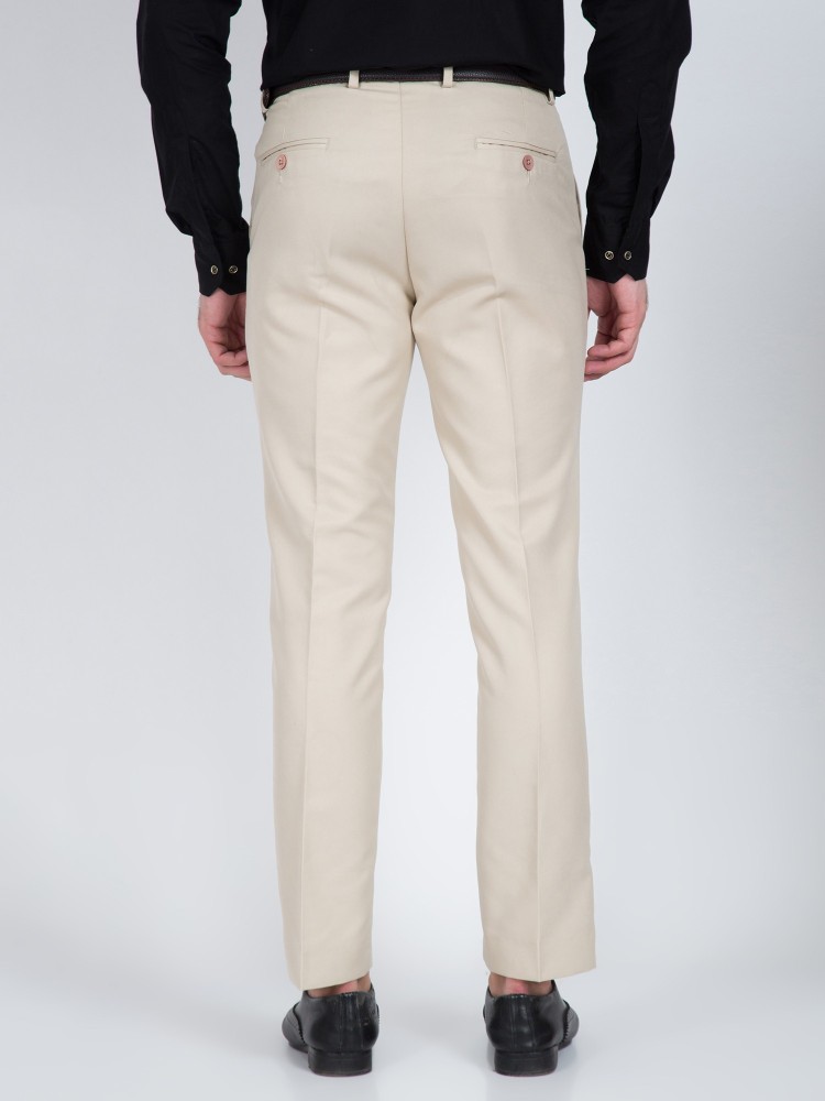 Buy Van Heusen Cream Trousers Online  758305  Van Heusen