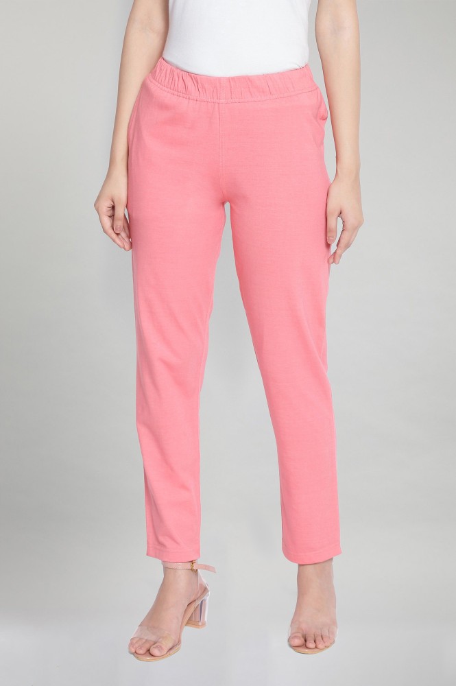 Aurelia Regular Fit Women Pink Trousers  Buy Aurelia Regular Fit Women Pink  Trousers Online at Best Prices in India  Flipkartcom