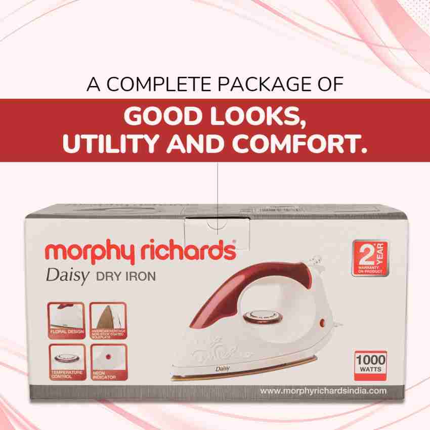 Morphy richards deals daisy dry iron