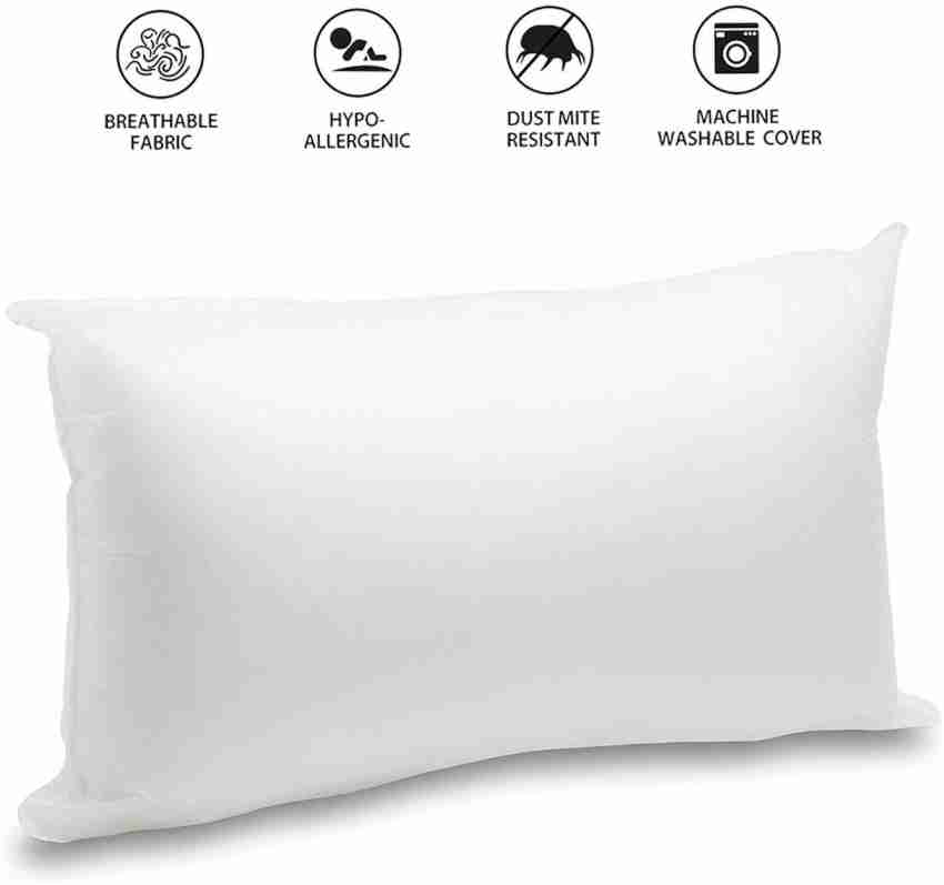 AG's Active Polyester Fibre Solid Sleeping Pillow Pack of 2 - Buy