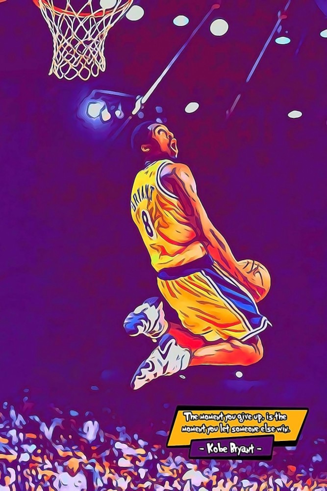 Kobe Bryant Wallpaper Basketball Landscape Home Decoration Sports