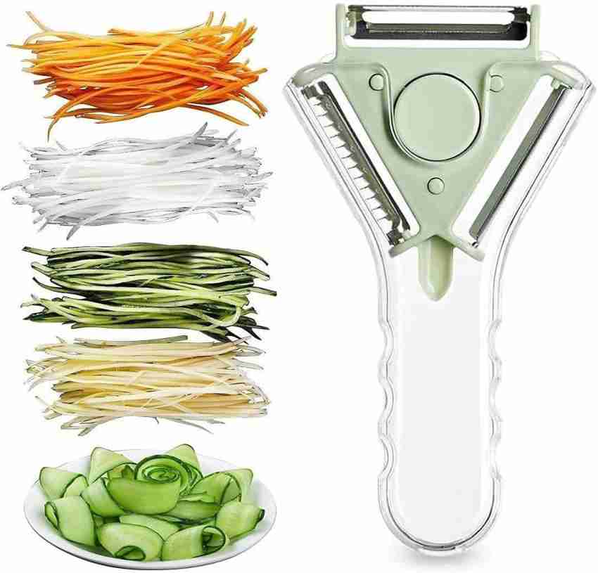 Peeler Set, Multifunctional Kitchen Vegetable Peeler Set Of 3, Professional  Veggie And Fruit Julienne, Cabbage Carrot & Potato Slicer Shredder (light