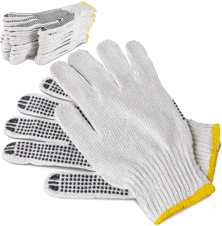 Dotted Safety Work Gloves Anti Slip Heavy Duty Utility Glove