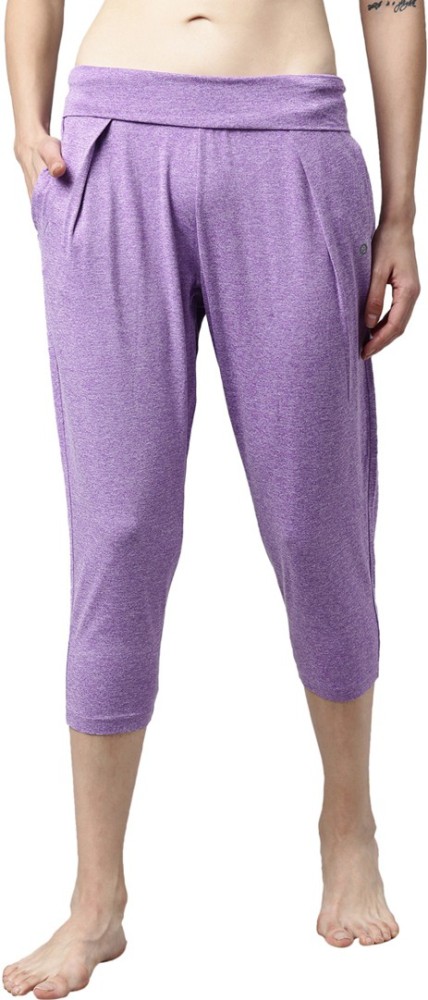 Enamor Women's Athleisure Relaxed Fit Mid-Rise Capri Yoga Pant – Online  Shopping site in India