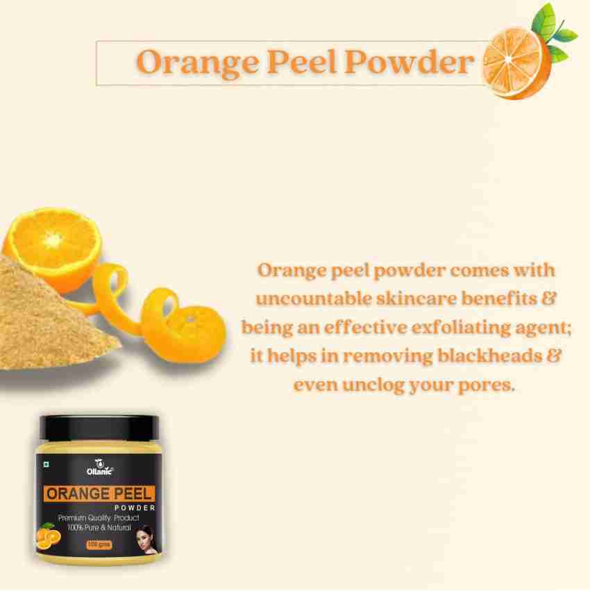 Oilanic 100% Pure & Natural Potato & Orange Peel Powder- For Skin & Hair  Combo Pack of 2 Jar 100gm (200gm) - Price in India, Buy Oilanic 100% Pure &  Natural Potato