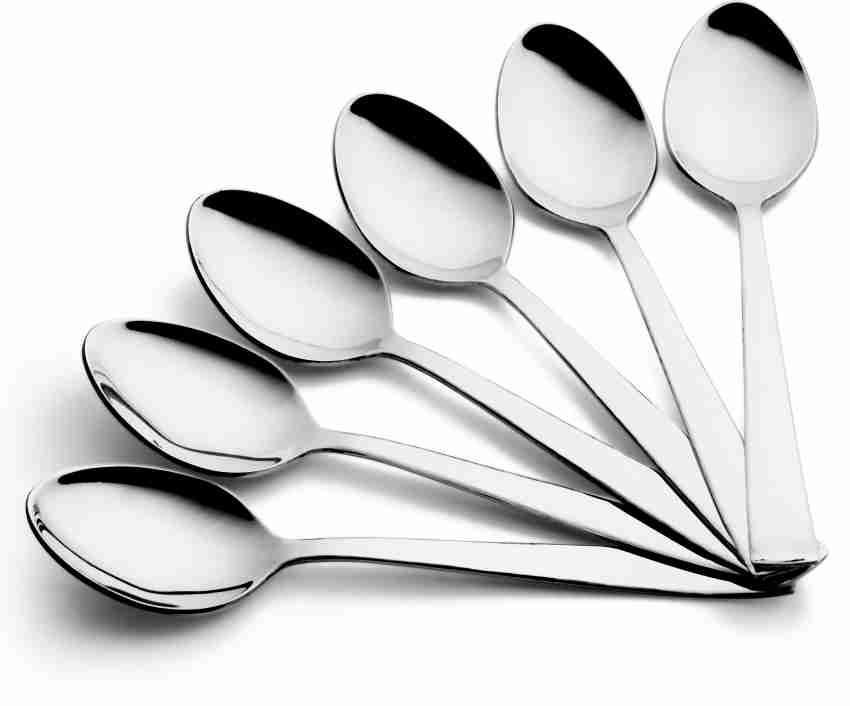 Buy AIRAN Stainless Steel Dessert Spoon Set - Silver Online at Best Price  of Rs 99 - bigbasket