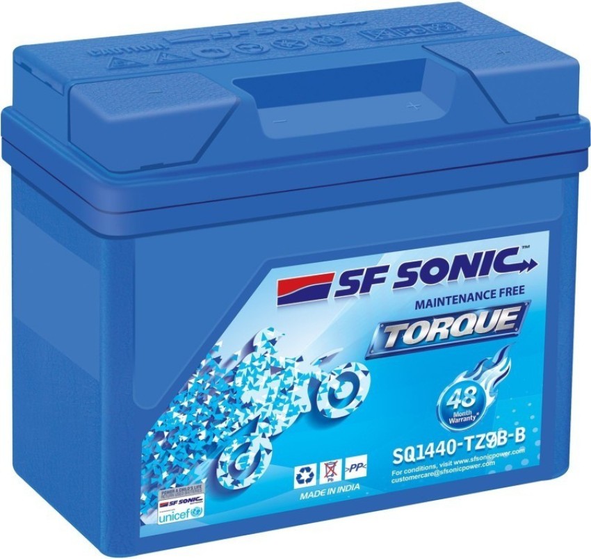 sf sonic battery for royal enfield classic 350