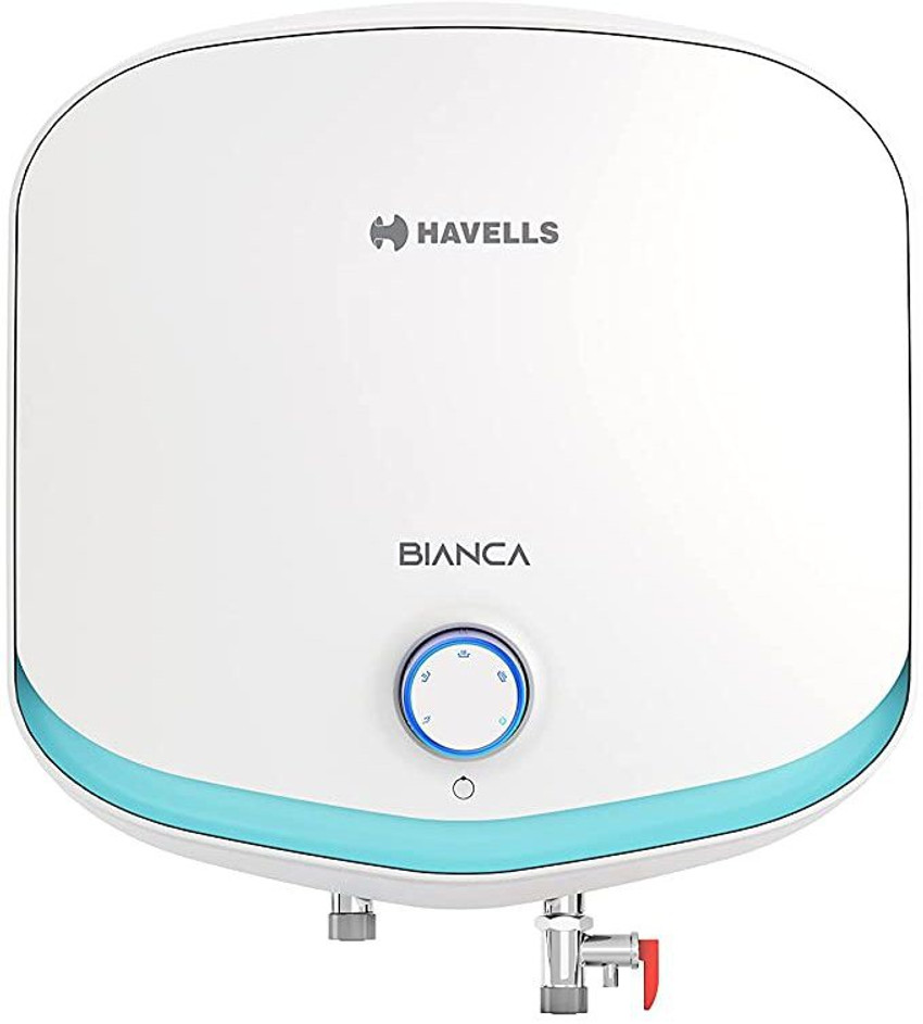 HAVELLS 15 L Storage Water Geyser (bianca 15, White, Blue) Price in India -  Buy HAVELLS 15 L Storage Water Geyser (bianca 15, White, Blue) online at  Flipkart.com