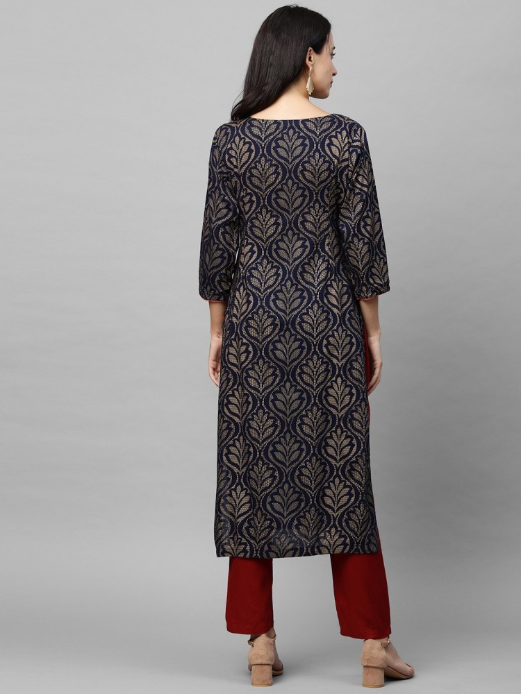 fashor black kurta