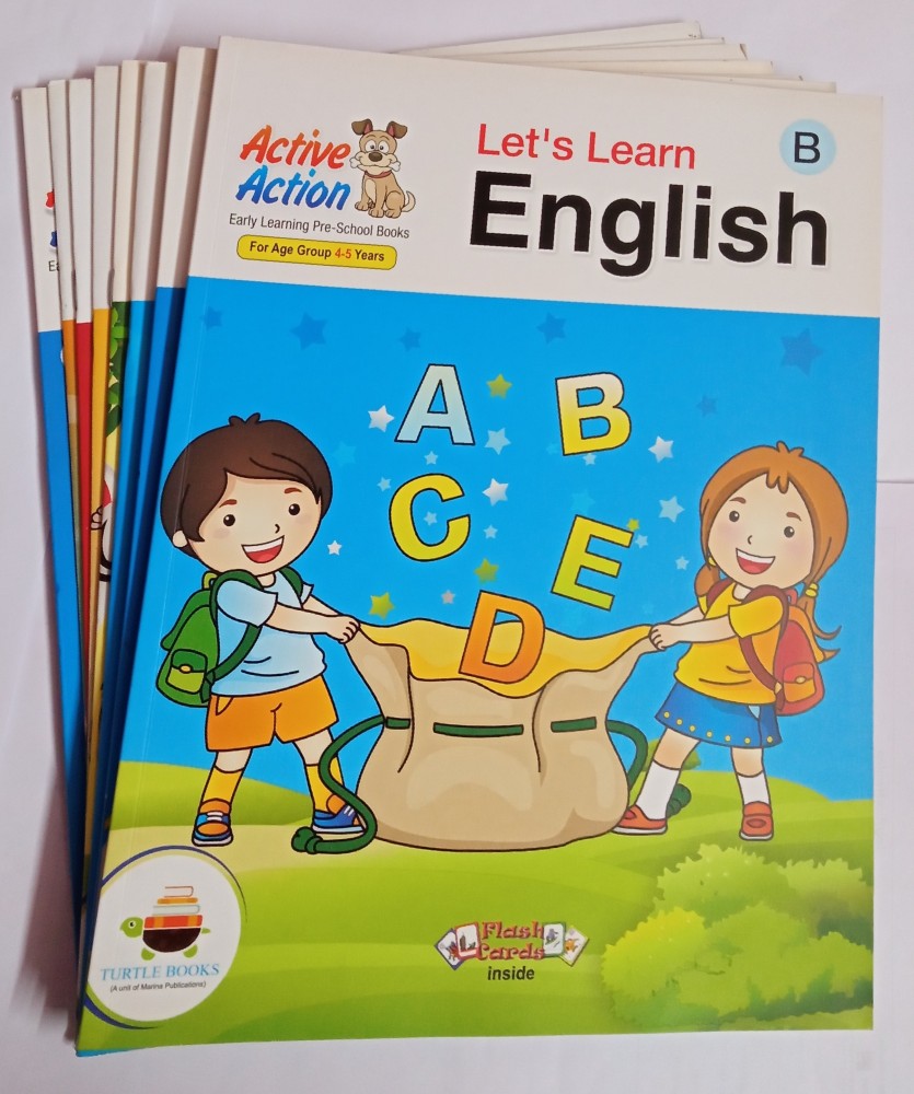 Active Action Early Learning Pre-School Books For LKG Students ...
